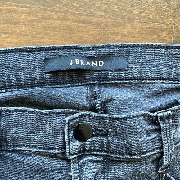 J Brand Kassidy charcoal zipper skinny jeans 27 - Picture 6 of 7